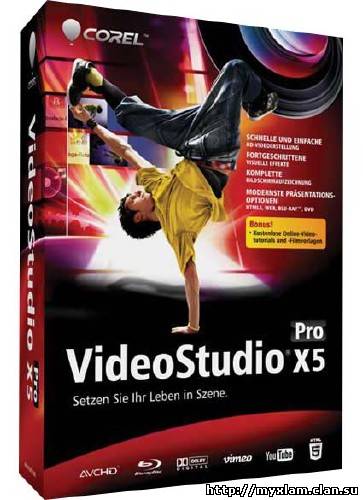 Corel VideoStudio Pro X5 15.0.0.258 x86+x64 [2012, RUS]